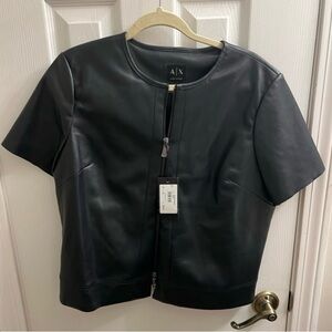NWT Armani Exchange Women's Short Sleeve
Blouson Jacket Size XL